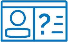 Icon representing online disputes lodged.