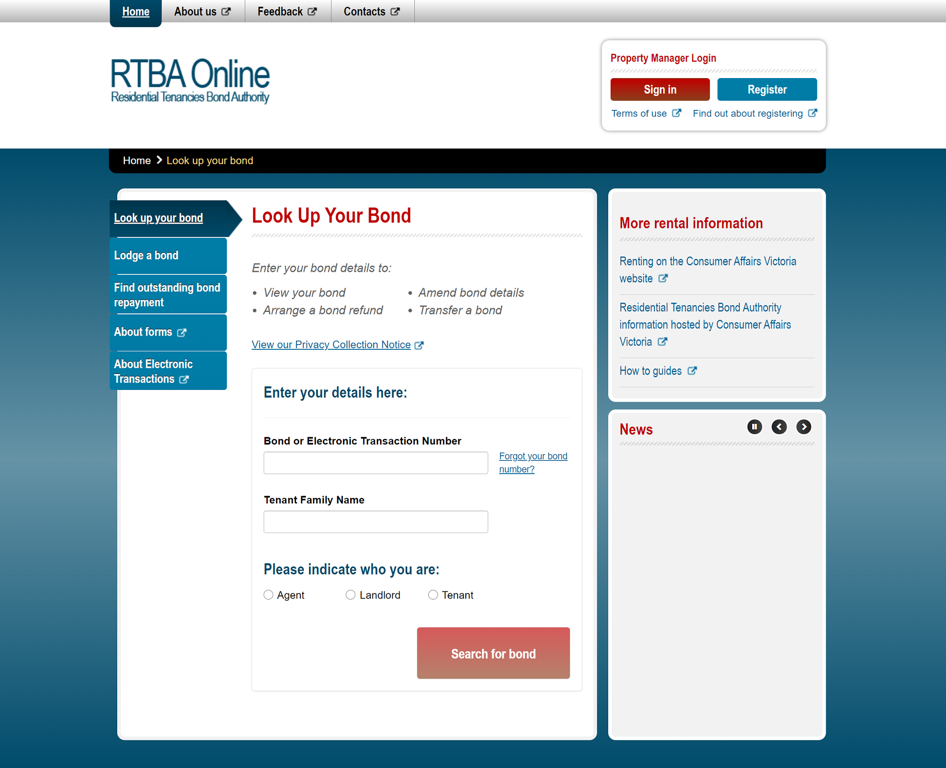 How a renter claims a private bond Consumer Affairs Victoria